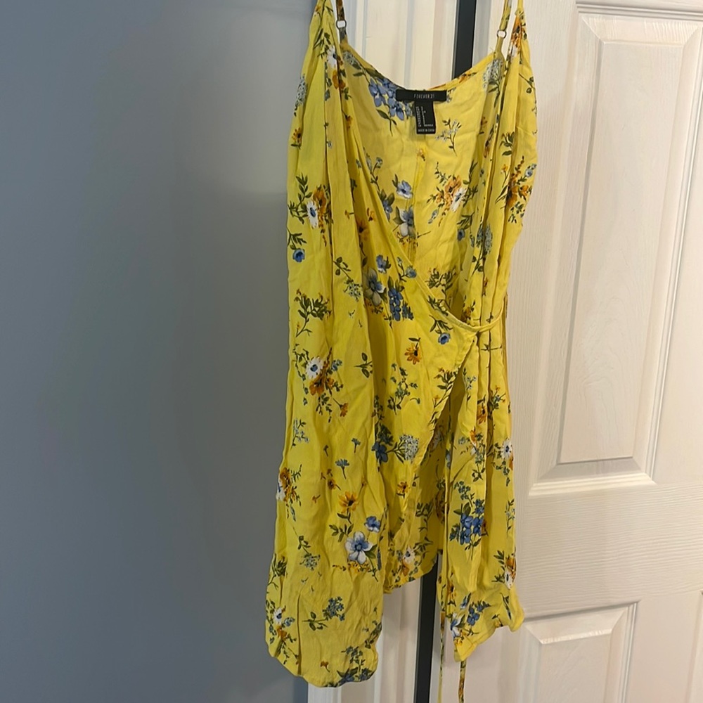 Forever21 wrap around dress